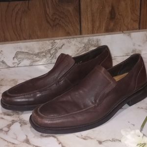 Men's Cole Haan Brown Leather Slip-On Loafers
